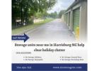 Storage units near me in Harrisburg: back-to-work mode easier