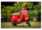 Classic Vespa 150 Red – Fully Restored Vintage Italian Scooter