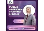 Enhance Your Confidence with Public Speaking Training in Delhi