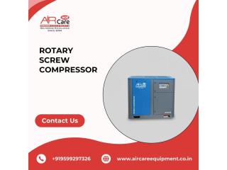 High-Performance Rotary Screw Compressor by Air Care Equipments
