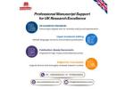High Quality Manuscript Research Service Help UK