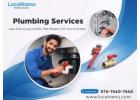 Professional Plumbing Service by LocalRamu with Skilled Technicians 