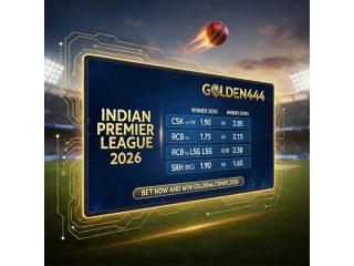 Golden444 – Your Trusted Platform for IPL Cricket Betting