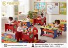 Play School Classroom Setup by Vishvas Enterprises | Safe & Colorful School Furniture