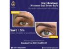 Expert microblading eyebrows in Thane at DNA Royal.