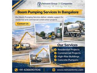 Boom Pumping Services In Bangalore | Reinvent RMC