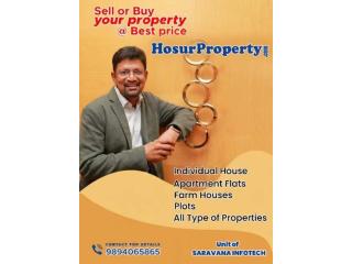 Sell or Buy Your Property in Hosur? Get the BEST price with the experts at hosurproperty.com