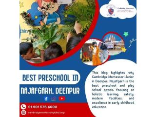 Best Preschool in Najafgarh, Deenpur