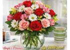 Joy Of Roses Bouquet Get Well Flowers El Paso Delivery TX
