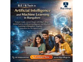 B.E /B.Tech in Artificial Intelligence and Machine Learning in Bangalore
