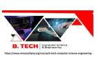 B tech cse colleges
