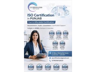 ISO Certification Services in Punjab | Expert ISO Consultants