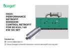 High-Performance Retrofit Emission Control Retrofit for 50 kVA / 40 kW DG Set