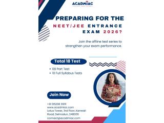 NEET / JEE Structured Offline Test Series by Acadmiac