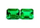 Shop Emerald Stone Emerald Cut 0.86 cttw. AAAA Quality