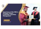  Doctorate in Project Management | DBA & Doctorate Degree in Project Management Online