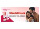 Buy Sildalist Strong Tablets | Sildenafil 100mg + Tadalafil 40mg Tablets