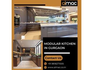 Modern Modular Kitchen in Gurgaon | Almac Modular Kitchens & Interiors