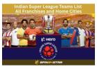 Indian Super League Teams & Cities – Join Challenges, Win Awards & Get Gifts