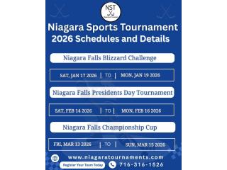 March 2026 Niagara Falls Hockey Tournaments