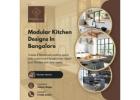 Modular Kitchen Designs In Bangalore