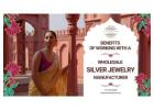 Benefits of Working with a Wholesale Silver Jewelry Manufacturer