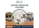 Luxury Modular Kitchen with Smart Storage Designs | Ideal Modular Kitchen