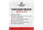 Vacuum Truck Services For Waste & Septic | A-1 Little John