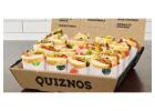 Quiznos Catering: Healthy Toasted Subs & Boxed Lunches