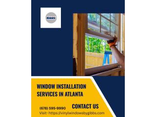 Professional Window Installation Services in Atlanta, GA