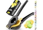 Zulay Kitchen Metal 2-in-1 Lemon Squeezer