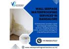 Wall Seepage Waterproofing Services in Bangalore