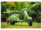 Vespa Super 150 Classic Green,Fully Restored 2-Stroke Vintage