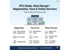 RTO Nadia West Bengal – Registration, Fees & Online Services