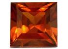 Shop Untreated Square Hessonite Garnet Stone 3.22 cts.