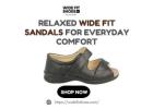 Get the Relaxed Wide Fit Sandals for Everyday Comfort