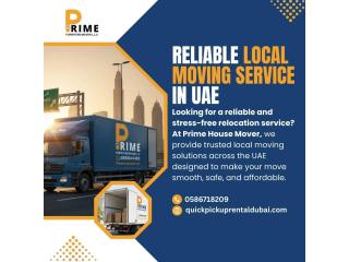 Reliable Local Moving Service in UAE - Call Us Today!