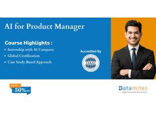 DataMites AI Product manager courses in Dehradun