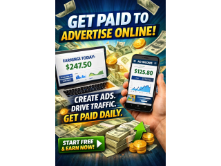 Get Paid to Advertise Online
