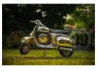 Vespa 90 Super Sprint – Full Stainless-Steel Edition by Scooter9