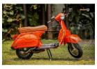 Vespa PX 150 Classic Orange Fully Restored Italian Icon