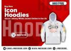 Buy Now Icon Hoodies Gixxer Johnny White Jacket Online in the Uk