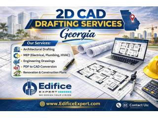 Outsource 2D CAD Drafting Services in Georgia | Edifice
