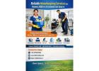 Reliable Housekeeping Services for Homes, Offices & Commercial Spaces