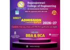 RRCE Bangalore – Admissions Open for Engineering, BCA & BBA 2026-27