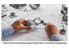 Mtech mechanical engineering