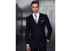slim fit double breasted suit los angeles