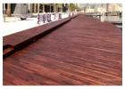 Natural Wood Decking In UAE