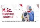 M sc in operation theatre technology eligibility