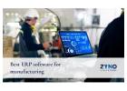 Best Manufacturing ERP Software in India – ZYNO by Elitemindz